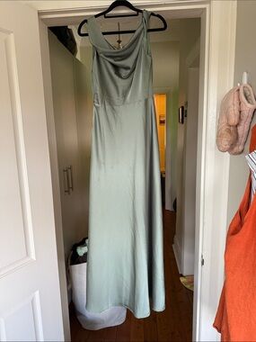 Billy J | Dresses | Sage Green Maxi Satin Dress | Poshmark Billy J | Dresses | Sage Green Maxi Satin Dress | Poshmark
